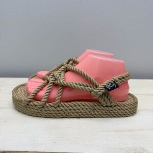 Nomadic Brown State of Mind Rope Sandals Size 8